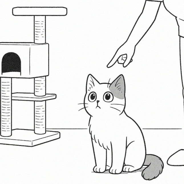 キャットタワー登頂！ サムネイル