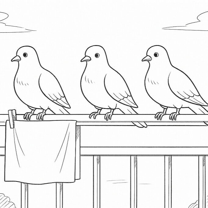 日向ぼっこ警備 サムネイル