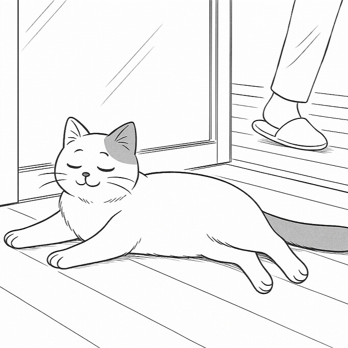 画面の主役は猫 サムネイル